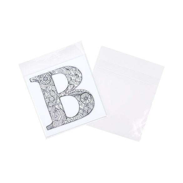Plastpåsar 15,9x15,9cm Transparent med Tejpremsa (100 st) [B66PC]