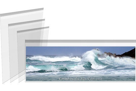 Plastpåsar 30,5x42,1cm Transparent med Tejpremsa (100 st) [BA3]