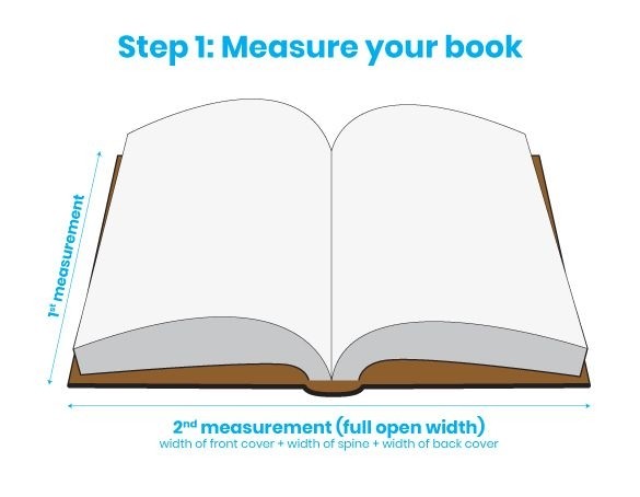 Bokomslagfolie 31,8x59,7cm (25 st) [BC121H]