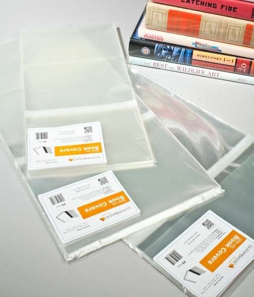 Bokomslagfolie 24,8x50,2cm (25 st) [BC93Q]