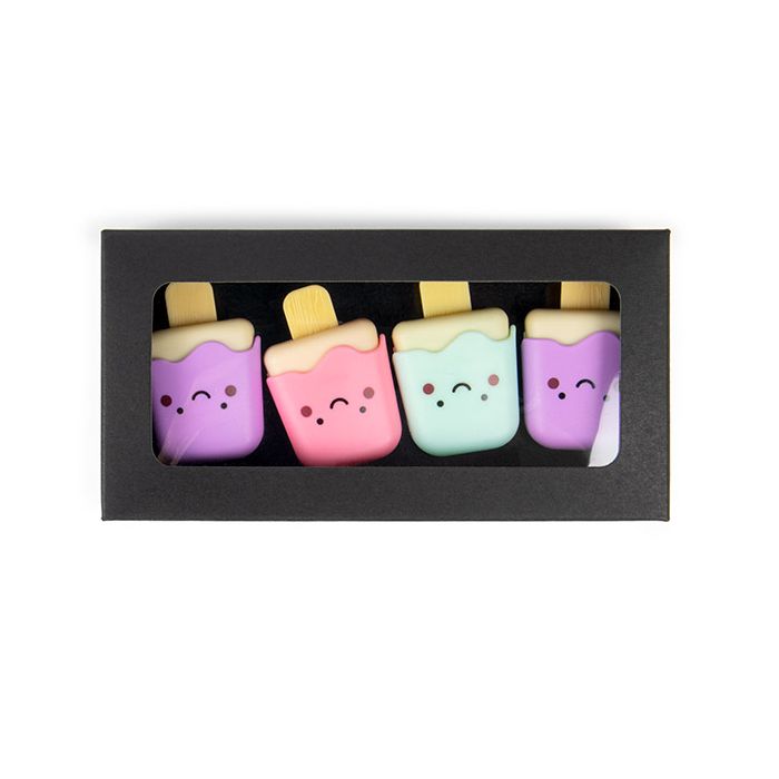 Svart presentförpackning es Window Box med fästa fönster 7x2,1x13,8 cm (25 st) [WKRGB315]