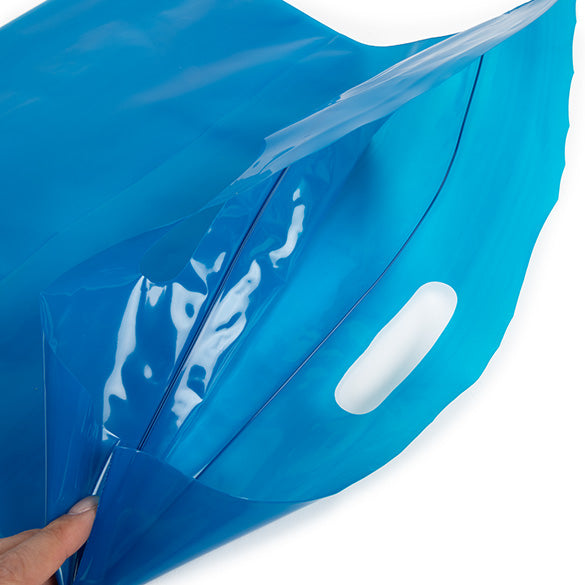 Plastkassar Blå 22,9x8,2x18,4cm 75 mikron (100 st) [ZH13BL5]