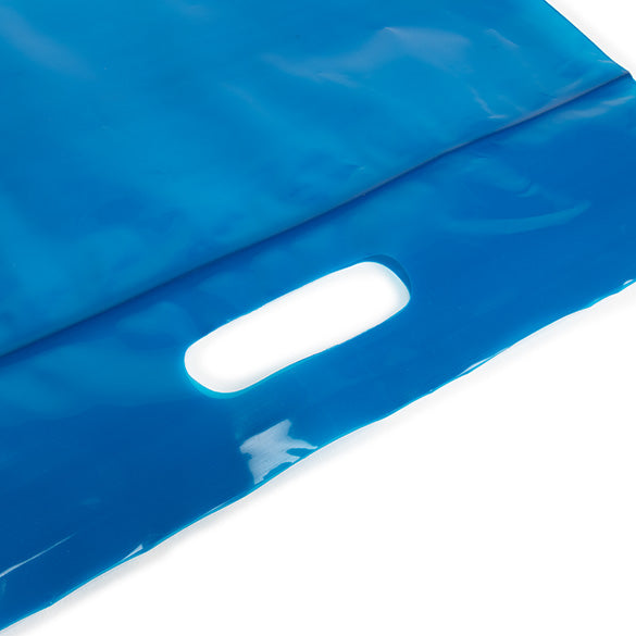 Plastkassar Blå 22,9x8,2x18,4cm 75 mikron (100 st) [ZH13BL5]