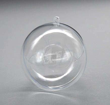 Plast Boll Transparent 5cm (25 st) [PEP-1002050]