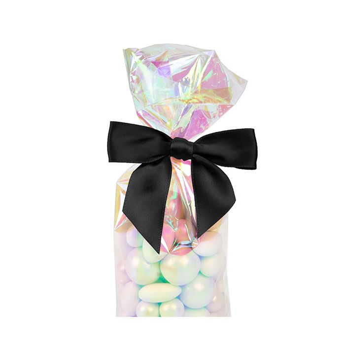 Bågar förbundna 8,9 cm svart (25 st) [BOWBL]