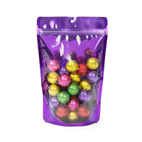Stand Up Pouches Purple 14,9x8,9x23,2cm With Hanghole