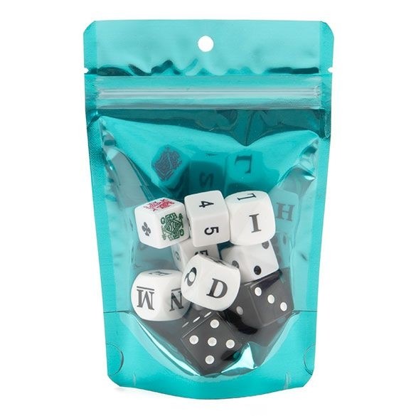 Stå upp påsar Transparent/Teal 10,2x6x15,2cm | 57 gram (100 st) [ZBGB2TL]