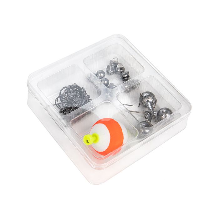 Candy Tackle Box, 4 håligheter 10,3 x 2,5 x 10,3 cm (25 st) [CTBS22]