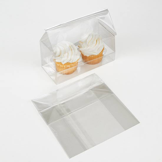 Cupcakepåsar för Mini Doubles 12,7x5,7x12,7 cm (100 st) [CBG8]