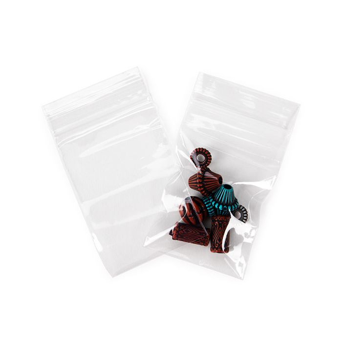 Blixtlåspåsar 5,1x7,6 cm PE 50 micron (100 St) [CEZC23]