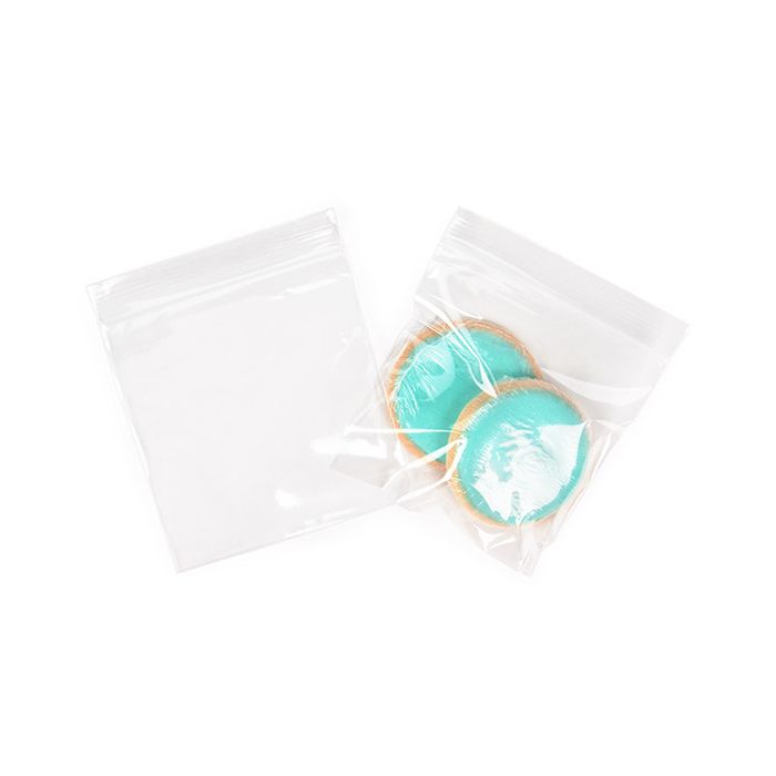 Blixtlåspåsar 10,2x10,2 cm PE 50 micron (100 St) [CEZC44]