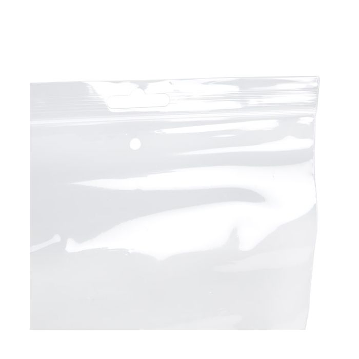 Blixtlåspåsar med eurolock och lufthål 17,8x22,9 cm (100 St) [CEZE79V]