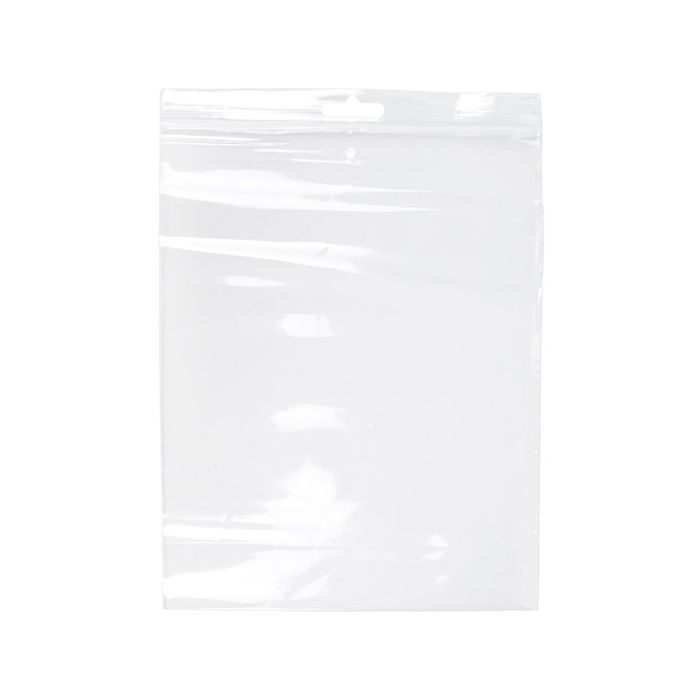 Blixtlåspåsar med eurolock och lufthål 17,8x22,9 cm (100 St) [CEZE79V]