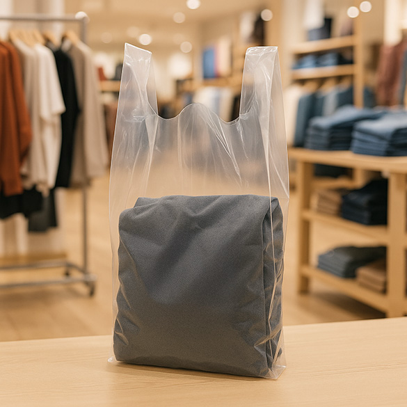 Plastkasse Transparent 30,5x17,8x55,9cm (100 st) [CHB4]