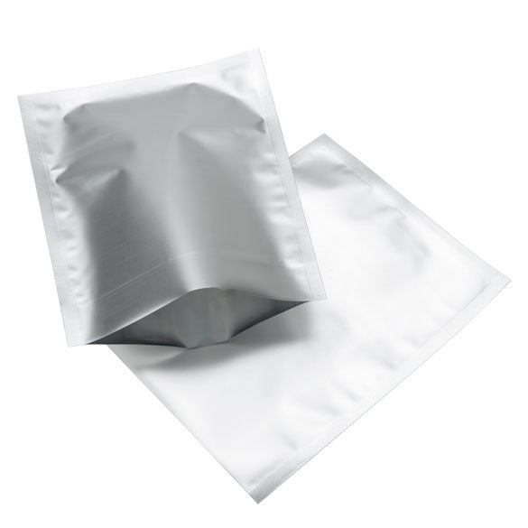 Plastpåsar Silver 10,2x12,7cm Förslutbar permanent stängning (100 st) [CRB3S]