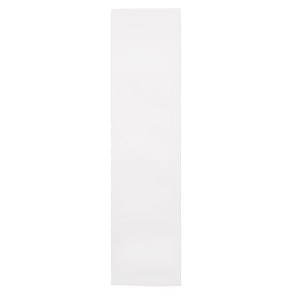 Plastpåsar Matt Vit 3,8x15,2cm Förslutbar permanent stängning (100 st) [CRB6W]
