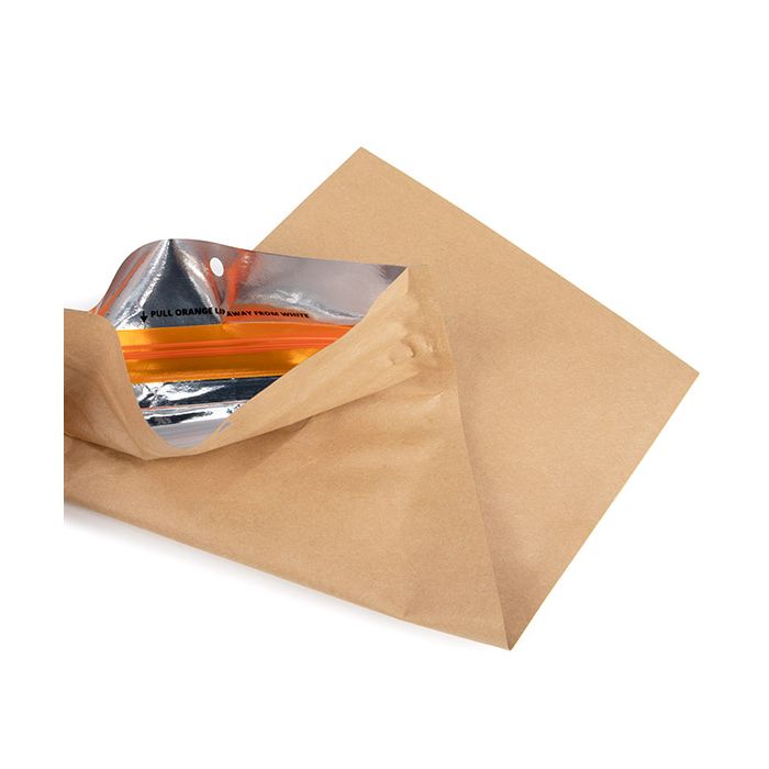 Blixtlåspåsar med barnskyddad dragkedja Kraft 12,7x20,8 cm (100 st) [CRHZB6K]