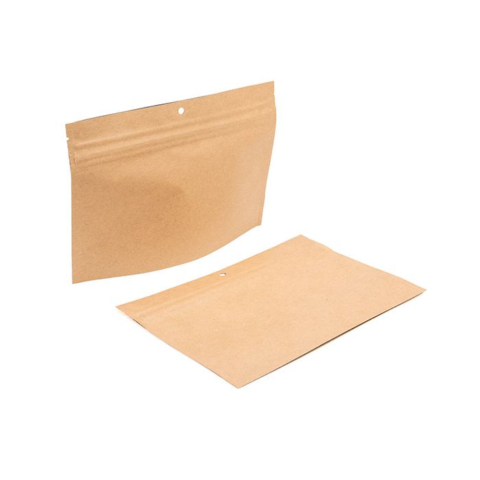 Barnsäkra påsar Kraft 22,9x6,2x15,2cm (100 st) [CRP96K]