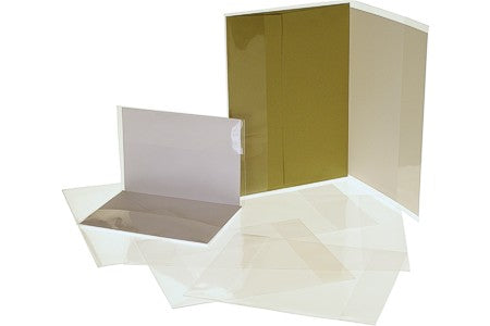 Plånbokspåsar 15,3x30,6 + 2x4,20 cm (100 st) [CJ6X6SM]
