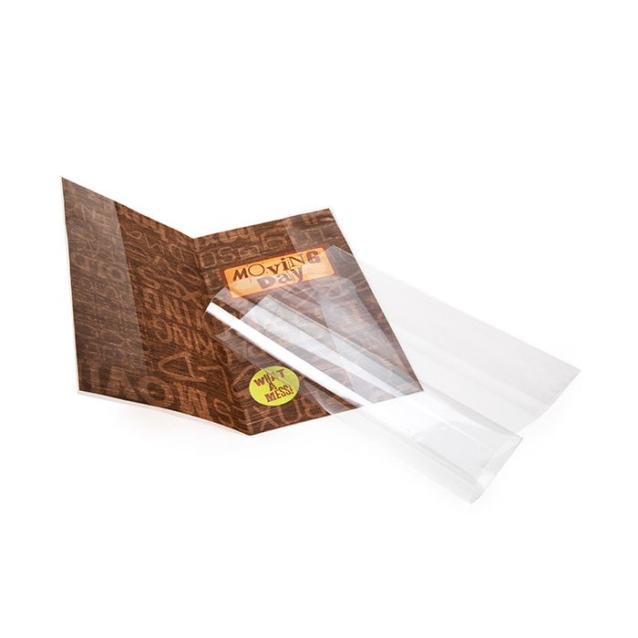 Kortöverdrag Kristallklart 23,2x20,8 cm (100 St) [CJTS]