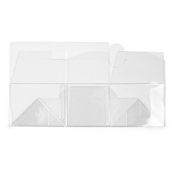 Plastlådor 17,8x10,2x7,6cm automatisk Botten (25 st) [FPLB179]