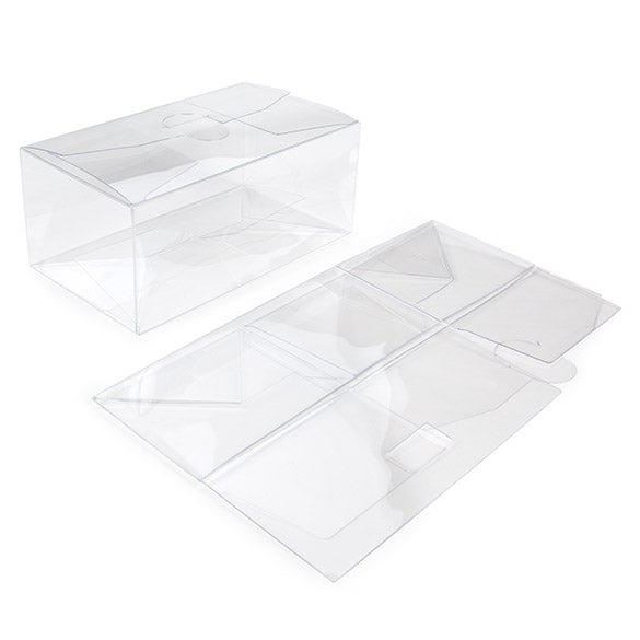 Plastlådor 17,8x10,2x7,6cm automatisk Botten (25 st) [FPLB179]