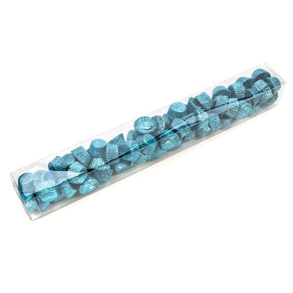 Plastlådor 5,2x5,2x43,2cm Kristallklart med automatisk Botten (25 st) [FPLB350]