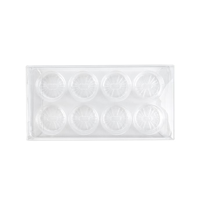 Clear Artisan Candy Box Set, Round Insert 7x2.1x13.8 cm