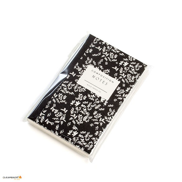 Plastpåsar 9,2x14,6cm Transparent med Tejpremsa (100 st) [B35M]