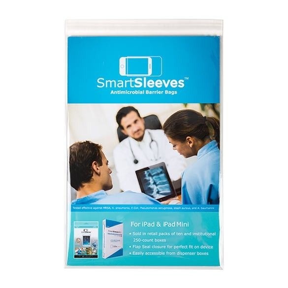 Plastpåsar 31,6x41,3cm Transparent med Tejpremsa (100 st) [B12]