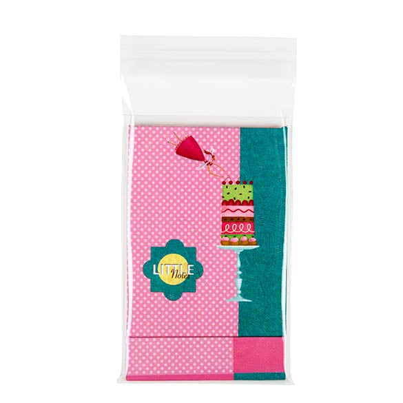 Plastpåsar 8,5x13cm Transparent med Tejpremsa (100 st) [B3]