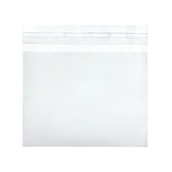 Plastpåsar 15x11,4cm Transparent med Tejpremsa (250 st) [VL45]