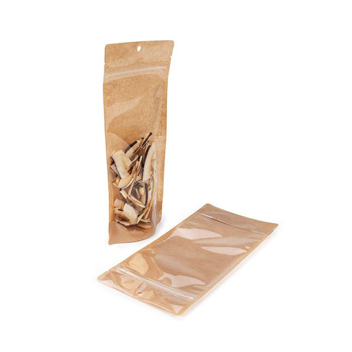 Kraft Stå upp påsar 10.8x6x23.8 (100 st) [ZBGKC1N]