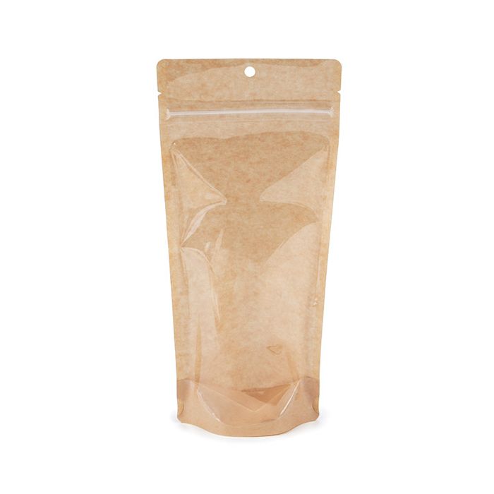 Kraft Stå upp påsar 10.8x6x23.8 (100 st) [ZBGKC1N]