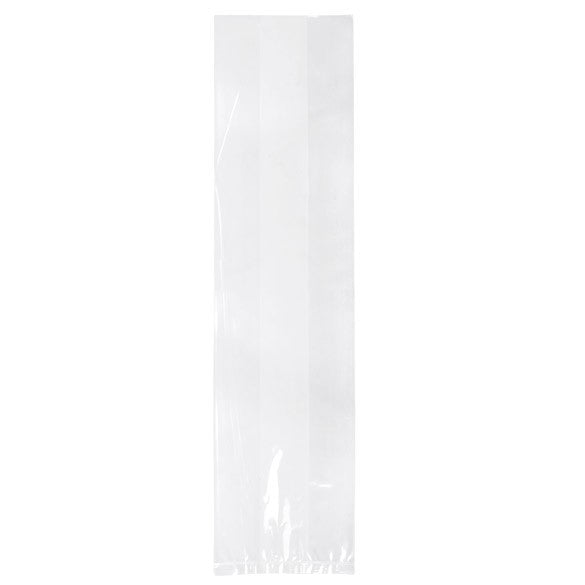 Plastpåsar 15,2x10,2x61cm med Sidoinvik (100 st) [GB20]