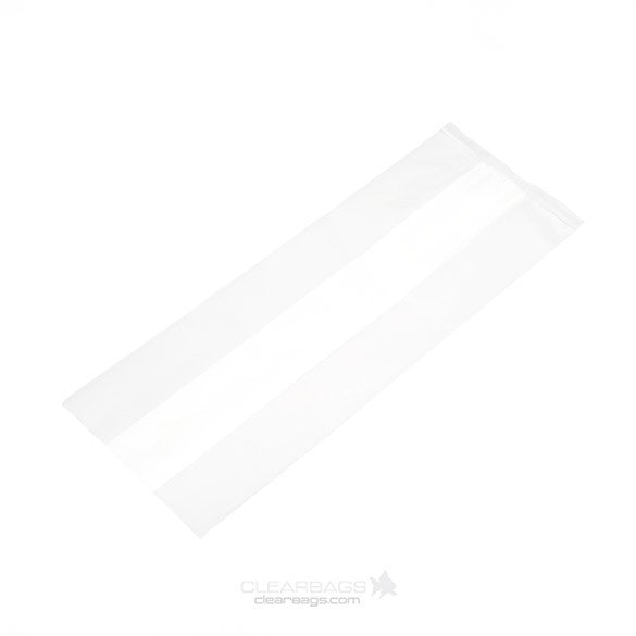 Plastpåsar 8,9x5,7x24,8cm med Sidoinvik (100 st) [GB25]