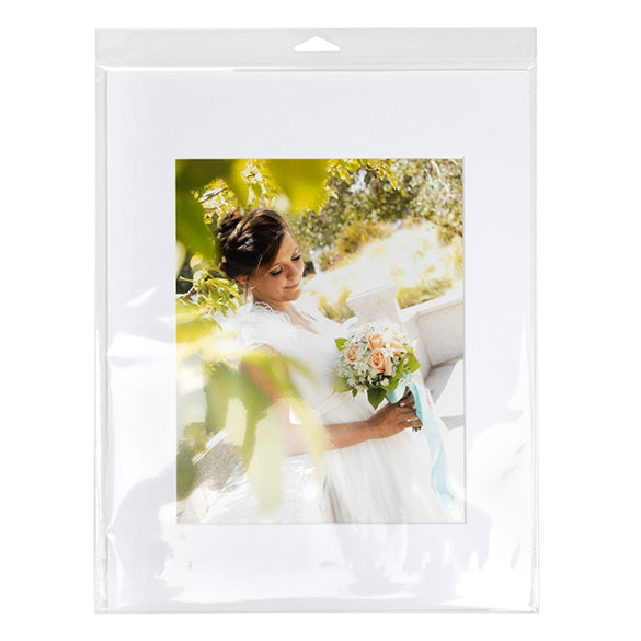 Cellofanpåsar med Eurohål 29,1x36,2cm Transparent med Tejpremsa (100 st) [HB11PC]