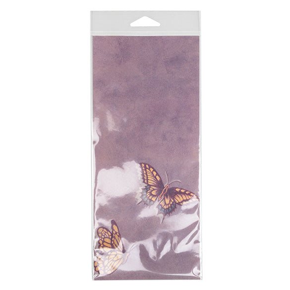 Cellofanpåsar med Eurohål 11x24,3cm Transparent med Tejpremsa (100 st) [HB49PC]