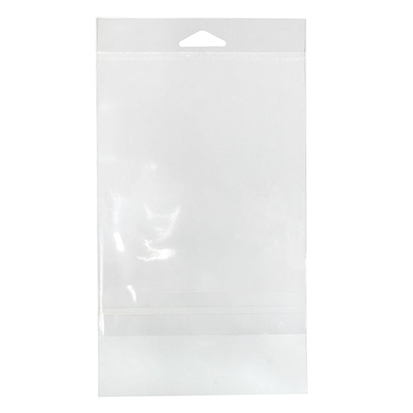 Cellofanpåsar med Eurohål 13x17,1cm Transparent med Tejpremsa (100 st) [HB6B2PC]