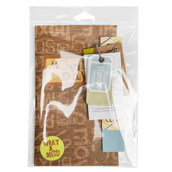 Cellofanpåsar med Eurohål 15,1x19,7cm Transparent med Tejpremsa (100 st) [HB7B3PC]