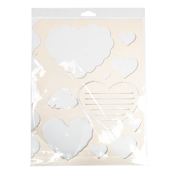Cellofanpåsar med Eurohål 22,1x28,1cm Transparent med Tejpremsa (100 st) [HB811SPC]