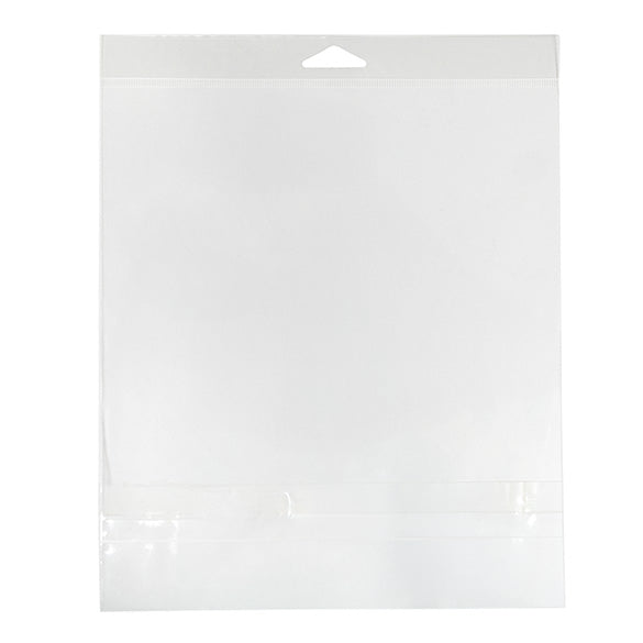 Cellofanpåsar med Eurohål 21,4x21cm Transparent med Tejpremsa (100 st) [HB88PC]