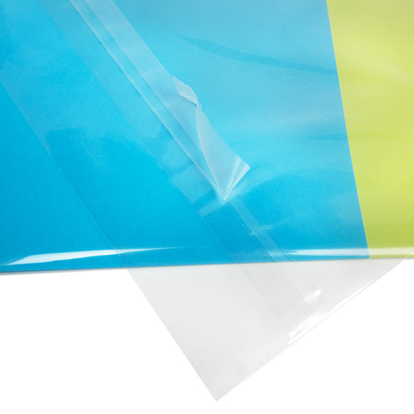 Cellofanpåsar med Eurohål 21,4x21cm Transparent med Tejpremsa (100 st) [HB88PC]