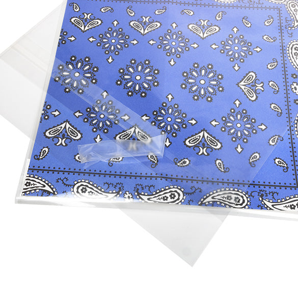 Cellofanpåsar med Eurohål 21x20,5cm Transparent med Tejpremsa (100 st) [HB88SPC]