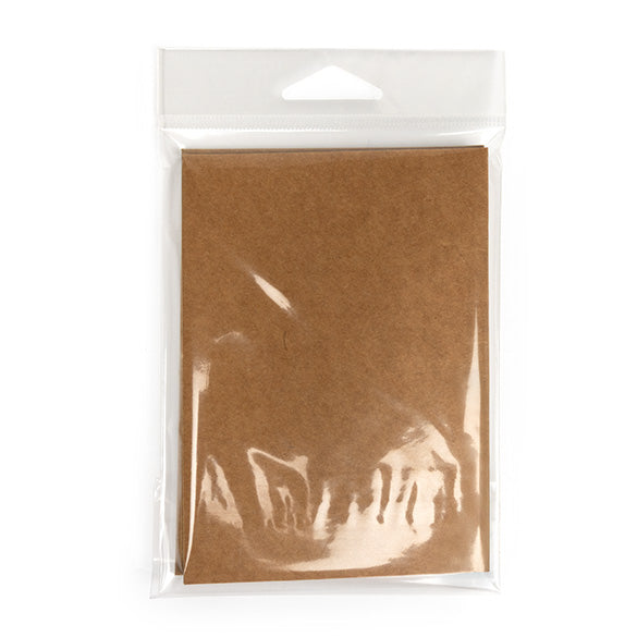 Cellofanpåsar med Eurohål 10,3x13,7cm Transparent med Tejpremsa (100 st) [HB4B1PC]