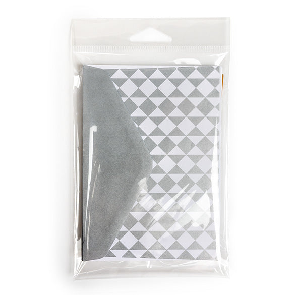 Cellofanpåsar med Eurohål 10,8x15,6cm Transparent med Tejpremsa (100 st) [HB4X6PC]