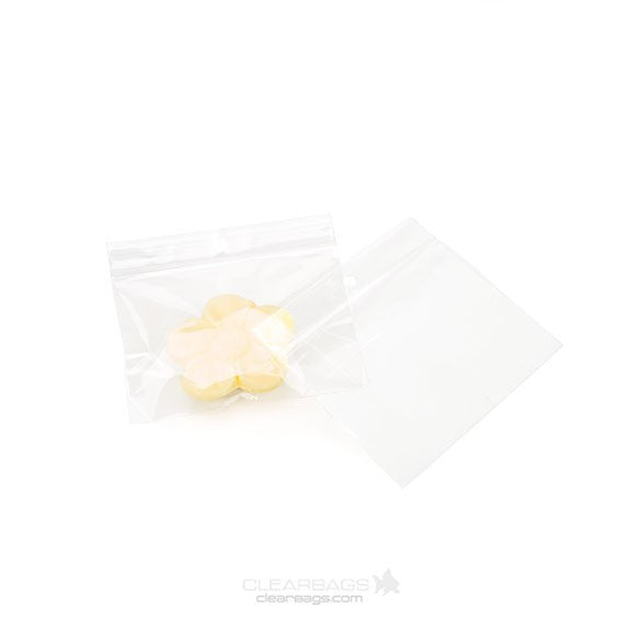 Blixtlåspåsar med häng hål 10x7,5cm Kristallklart PP 50 mikron (100 st) [ZR43]