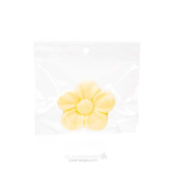 Blixtlåspåsar med häng hål 10x7,5cm Kristallklart PP 50 mikron (100 st) [ZR43]
