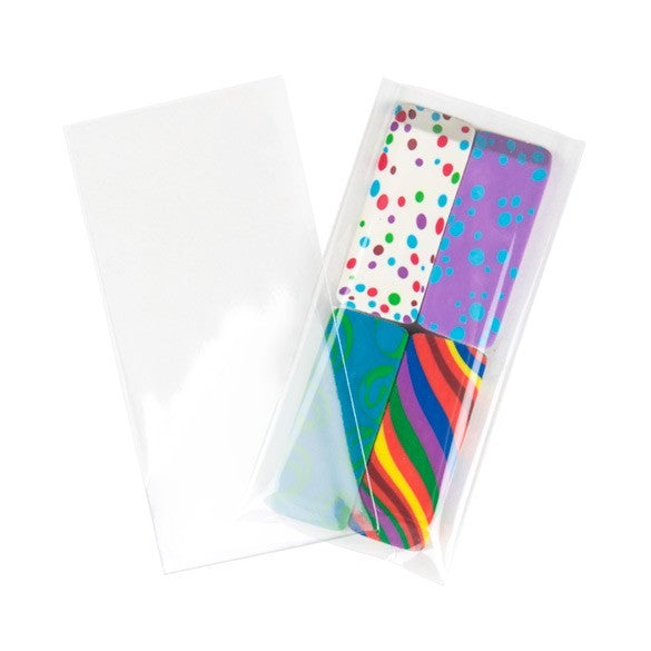 Plastpåsar 5x10,5cm Transparent (100 st) [B2X4NF]