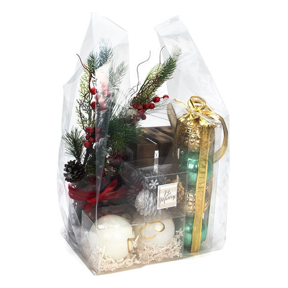 Plastkasse Transparent 32,1x25,4x68,6cm (100 st) [CHB6]